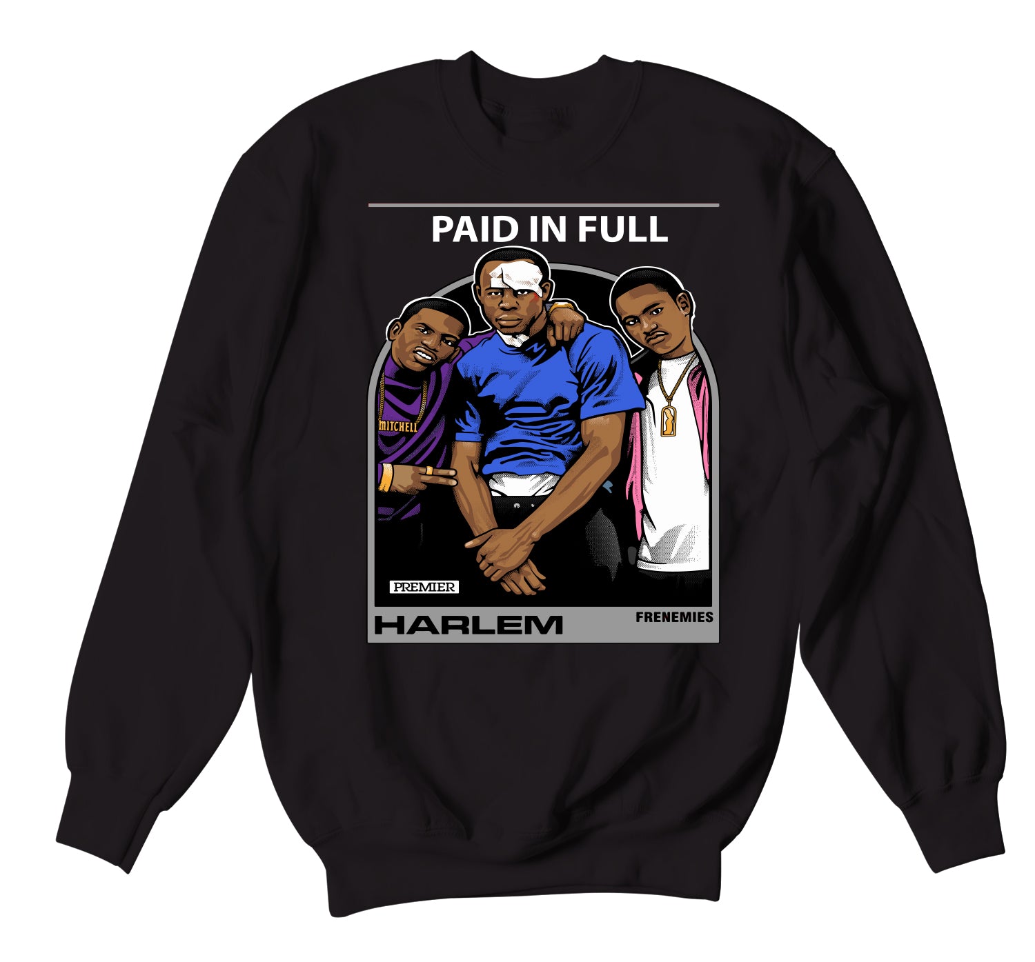 crew necks fro men designed to match the foamposite gradient sole collection