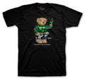 Pine Green Jordan 1 Retro sneaker collection has matching t shirt collection