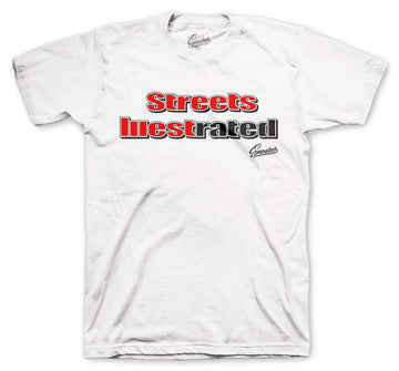 Retro 1 Satin Snake Shirt - IllestRated - White