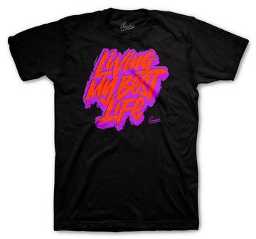 Jordan 7 Black Gloss sneaker has collection shirts designed to match