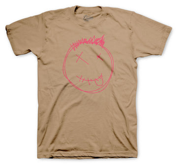 Retro 6 British Khaki Shirt - Smiley -Khaki