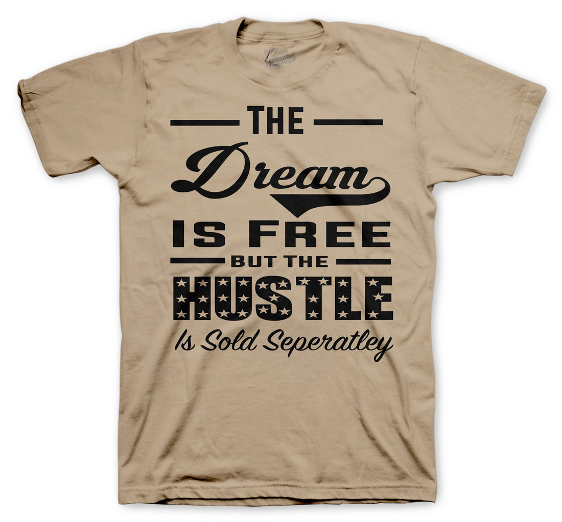 Jordan 4 sneaker fossil mushroom retro sneaker has matching shirts