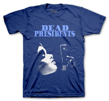 Retro 12 Indigo Shirt - Dead Pres - Stone Blue