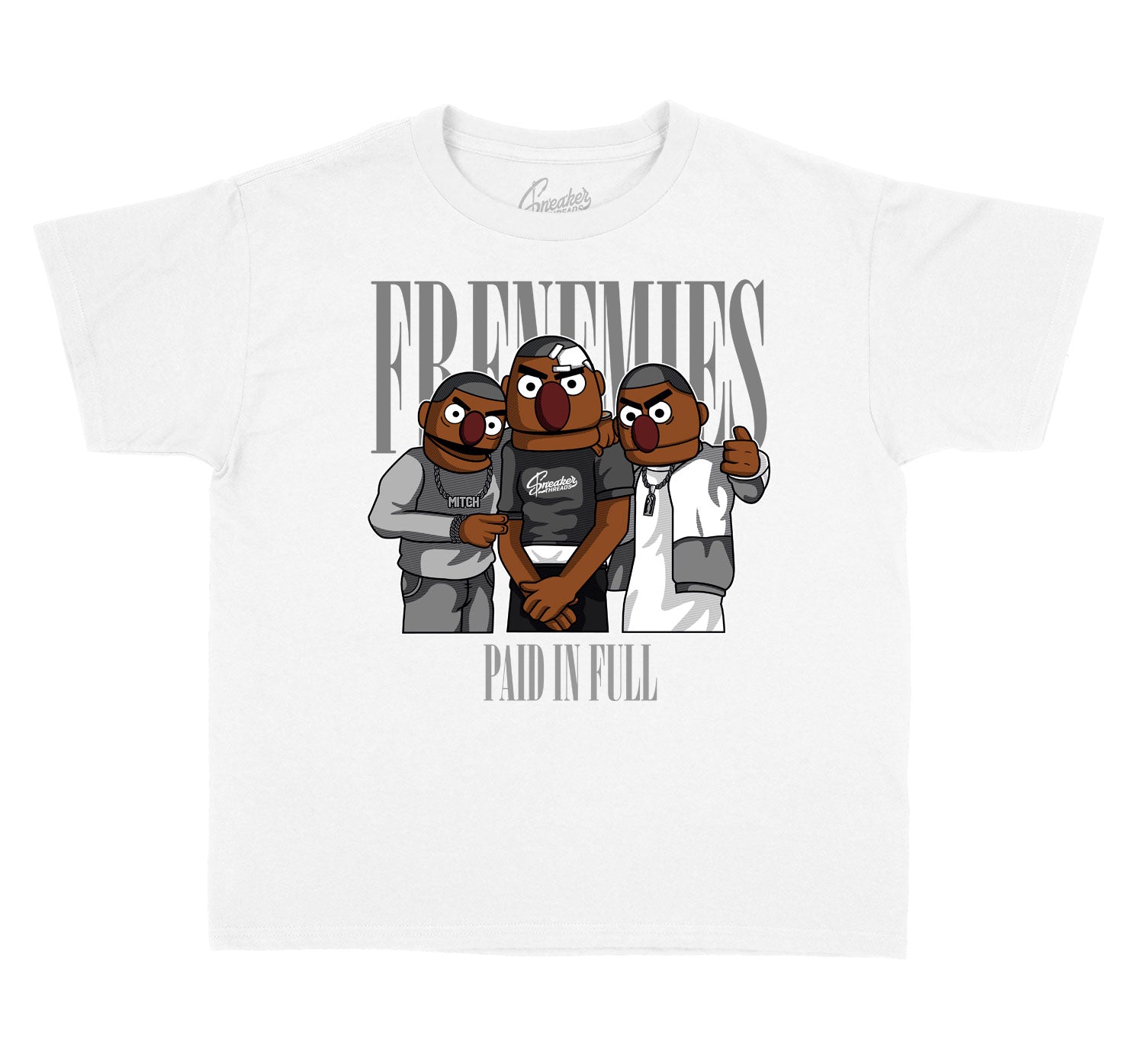 Kids shirts match Jordan 11 cool grey shoes. Boys Retro 11 cool grey
