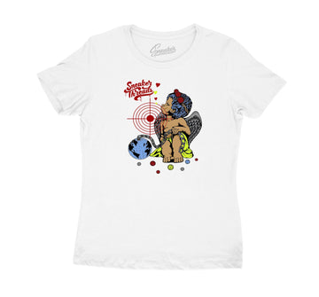 Womens shirt created to match the yeezy yecheil 350 shoe collection