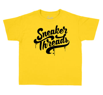 Kids shirt to match Jordan 9 uni gold sneaker collection
