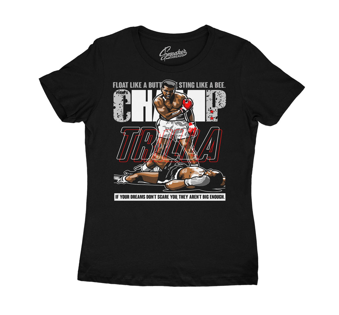 womens t shirt collection matches with oreo Jordan 4 sneaker collection