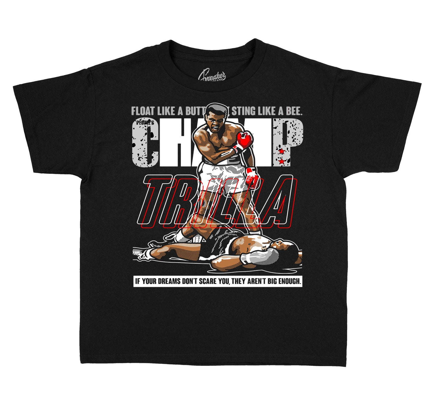 Tech Grey Jordan 4 kids tees