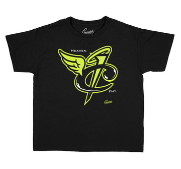 Kids Foam Volt Shirt - Heaven Cent - Black