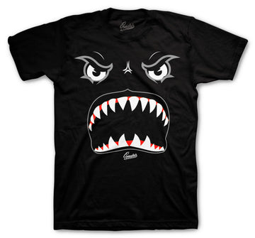 Smoke Grey Jordan 1 sneaker collection matching with mens t shirt collection