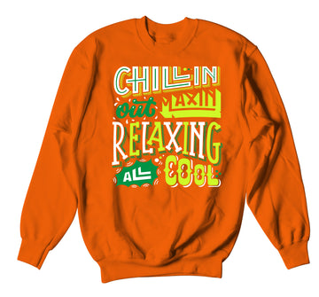 All Star 2020 PG 4 Sweater - Chillin Relaxin - Orange
