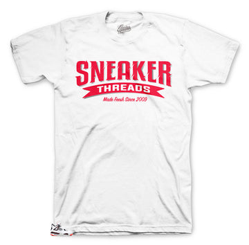 Sneaker threads online collection to match bright Crimson 4's