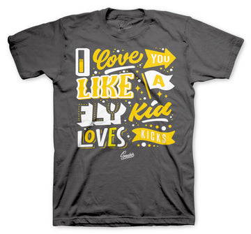 Lightning Jordan 4 sneaker collection to go with mens tee collection