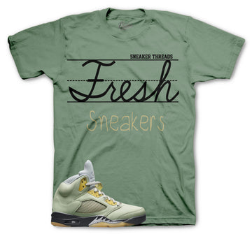 Jordan 5 Jade Horizon Sneaker Tees