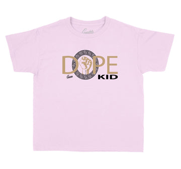 Yeezy soft Vision sneaker 500s matches kids tees designed