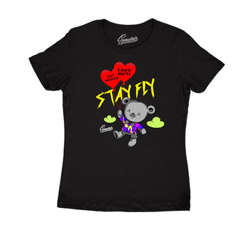 womens shirts designed to match the Jordan what the 5 sneaker collection