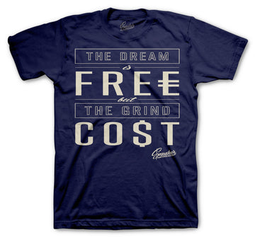 navy tees for mens matching the yeezy slate 500 sneakers
