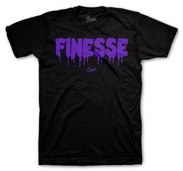 Retro 12 Dark Concord Shirt - Finesse - Black