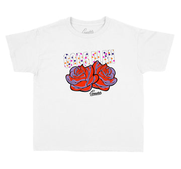Ladies shirt collection matching the Jordan 5 Easter sneakers