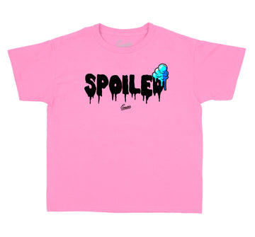 Aurora Green Jordan 13 sneaker collection matching with kids t shirt collection