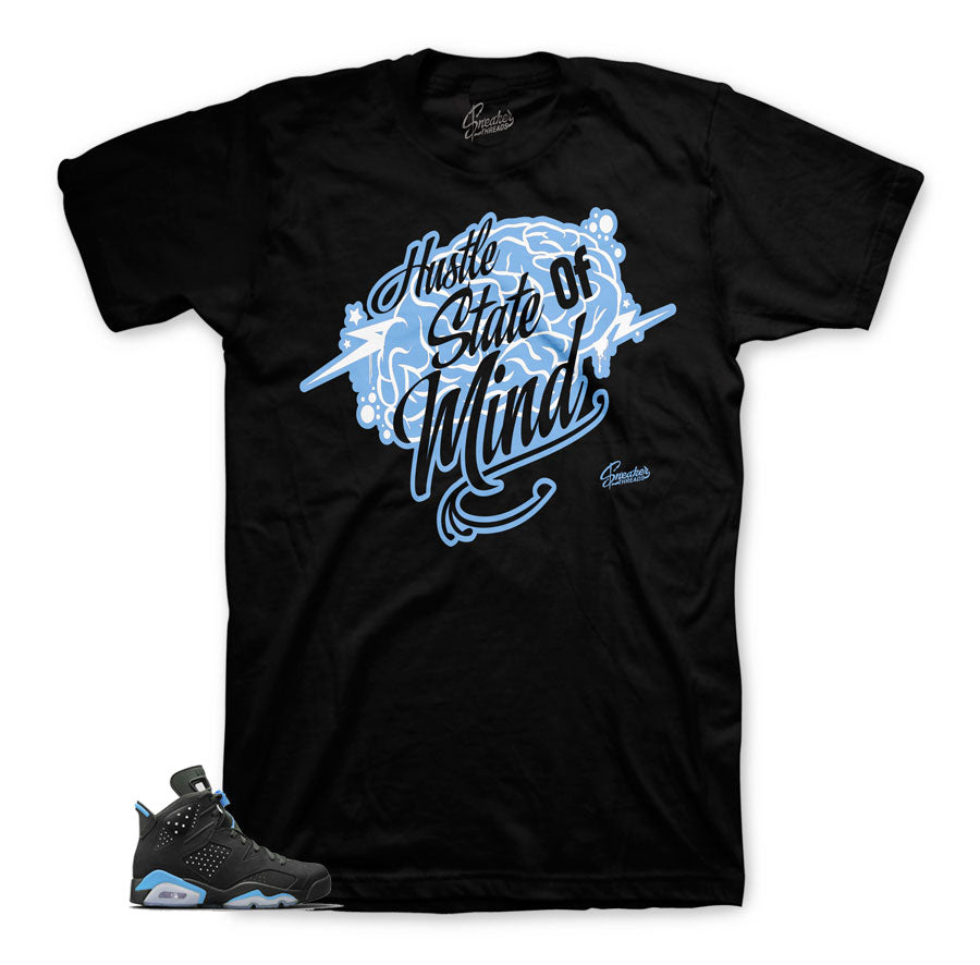 Jordan 6 UNc shirts | Carolina blue retro 6 tee.