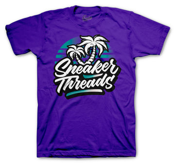 Jordan 5 purple Grape shoes matches with t shirt collection for men