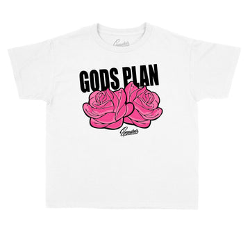 Kids t shirt collection matching with Jordan 8 pinksicle sneaker collection