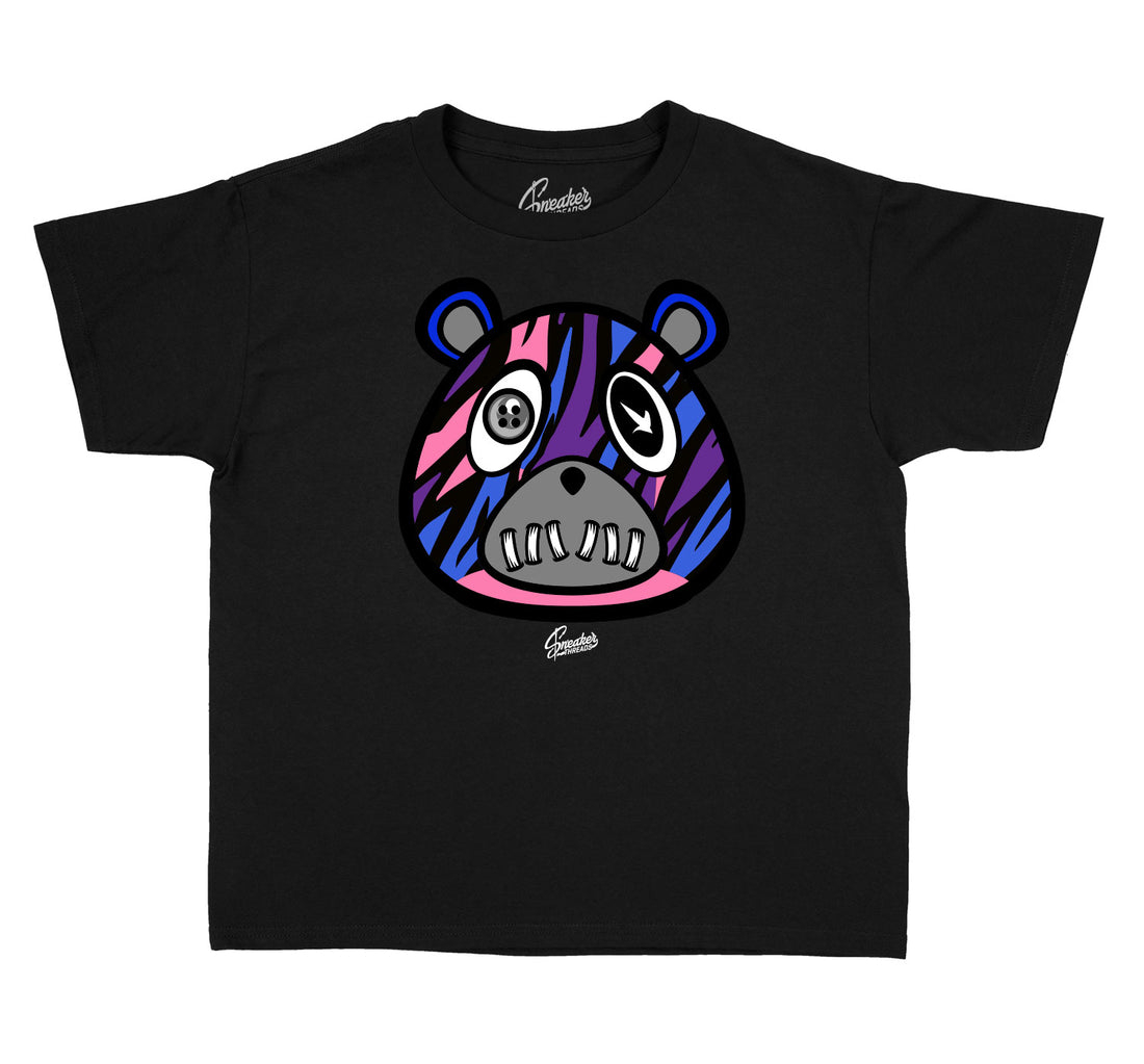 Boys T shirts designed to match with foamposite gradient sole sneaker collection
