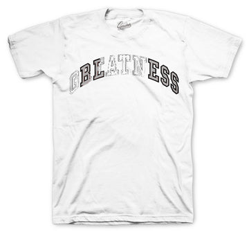 jordan 11 Metallic Silver Stitch Shirt for men to match perfect