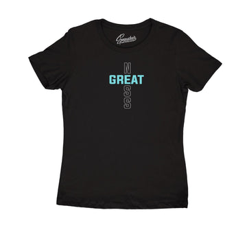 Jordan 5 Island Green Womens GreatnessCross shirt