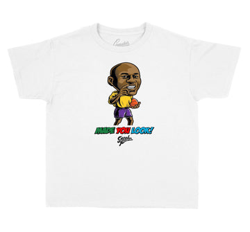 Sneaker collection jordan 13 playground matching boys tees