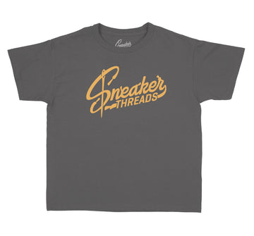 Kids 380 Mist Shirt - ST Logo - Gravel