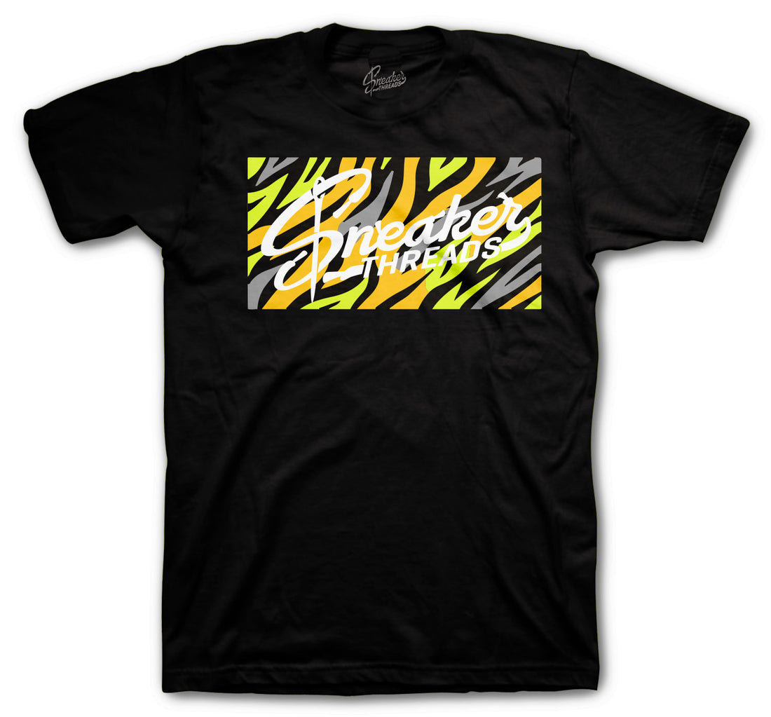 Jordan 1 Vol Gold sneaker matches with mens t shirt collection