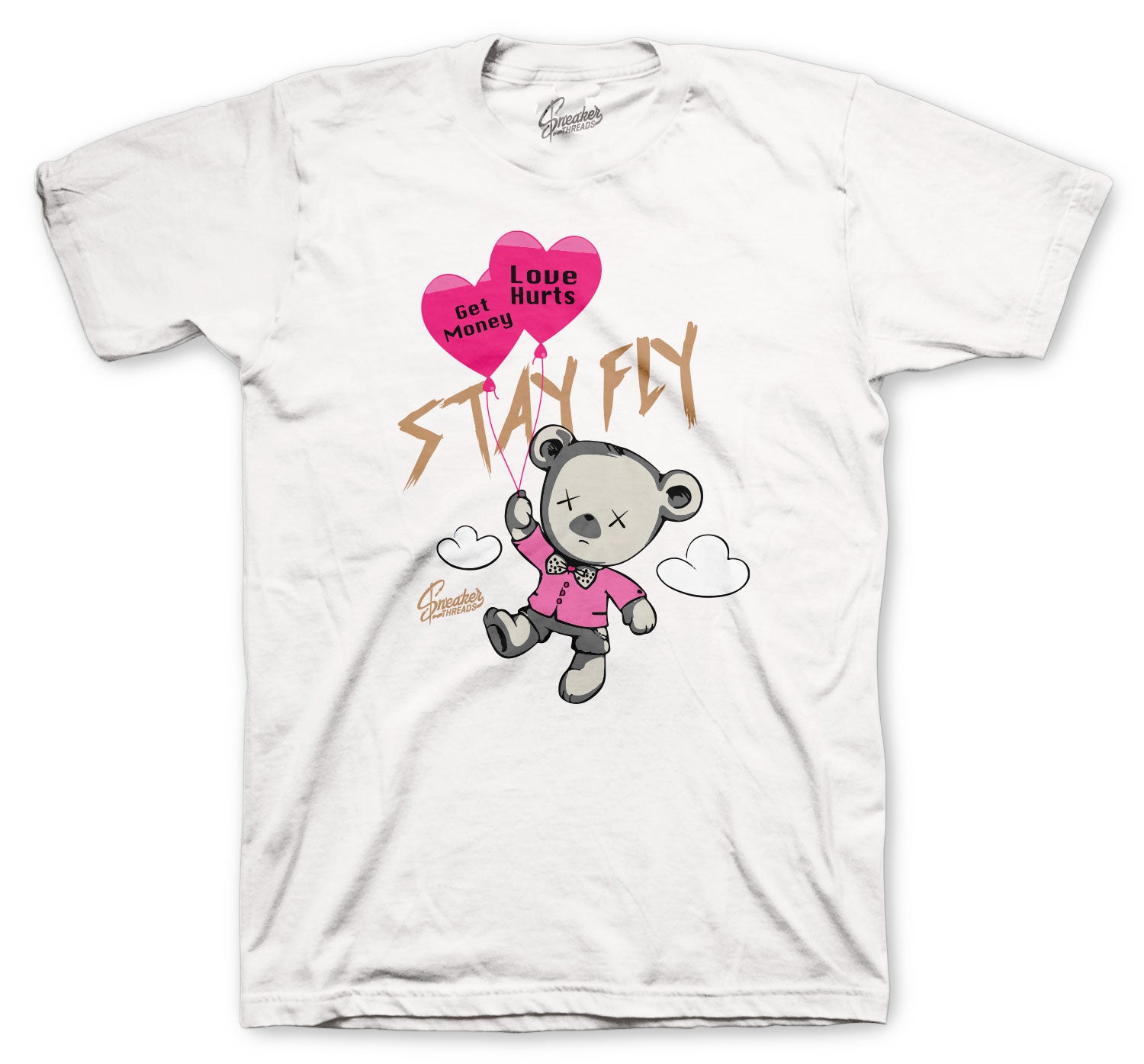 Retro 13 CNY Shirt - Money Over Love - White