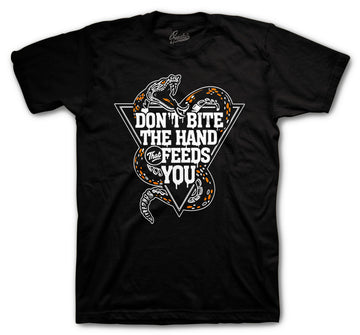 Retro Starfish Shirt - Don't Bite - Black