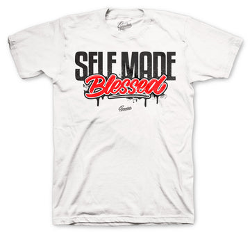 foamposite pro black and white sneakers match perfectly with shirt collection