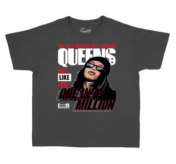 Kids t shirt collection matching with Jordan 13 red flint tee collection
