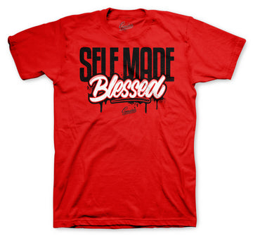 Retro 6 Carmine Shirt - Self Made - Red