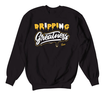 Jordan 9 uni gold sneaker collection matching sweater collection