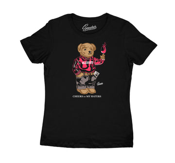 Taupe Haze Jordan 4 sneaker collection matches with girls t shirt