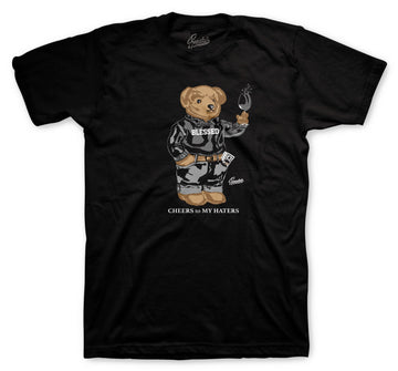 Cinder Shirt - Cheers Bear - Black