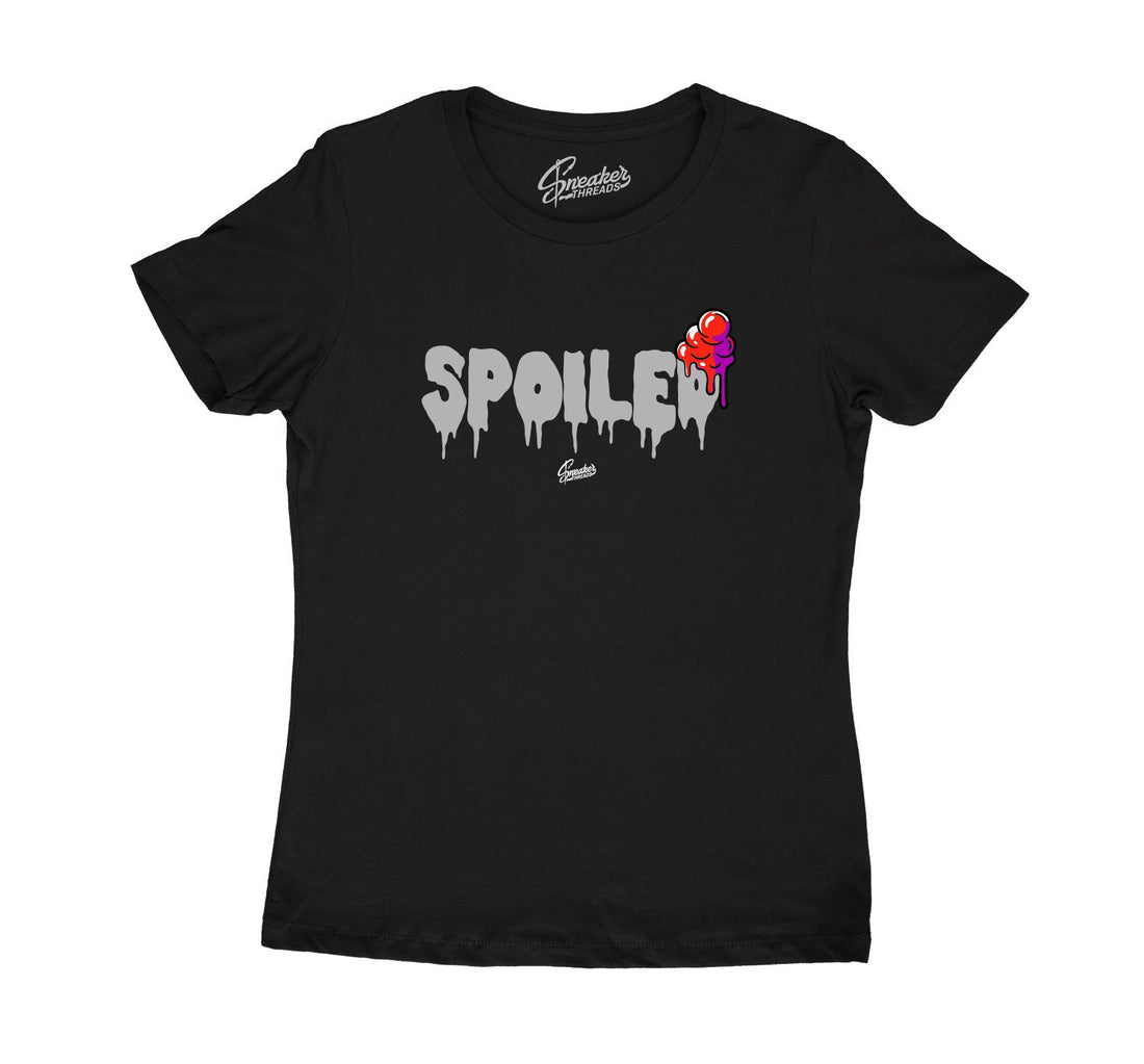 Shirt collection designed to match the Jordan 7 black gloss sneakers