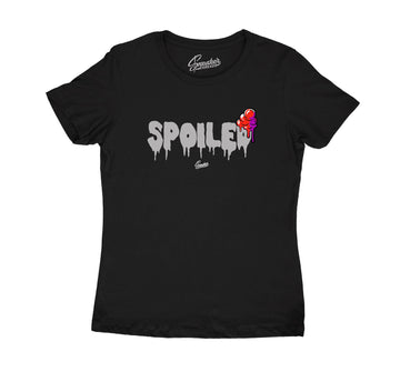 Shirt collection designed to match the Jordan 7 black gloss sneakers