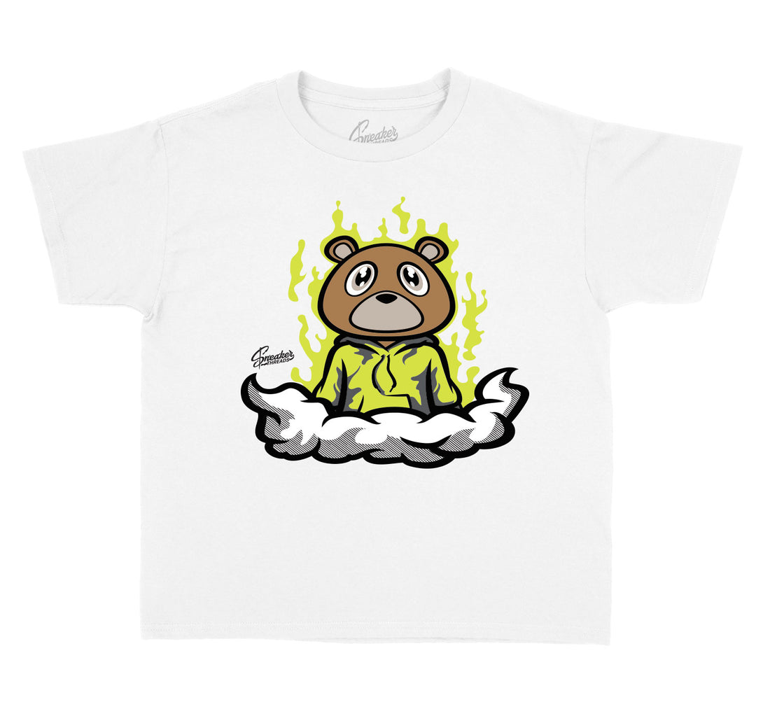 Phosphor 700 yeezy sneaker collection matching with boys tee collection