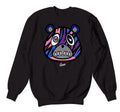 Fleece to match foamposite gradient sole collection
