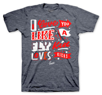 Fire Denim Jordan 3 sneaker collection matches guy tees