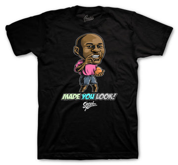 Retro 1 Bio Hack Shirt - Made You Look - Black
