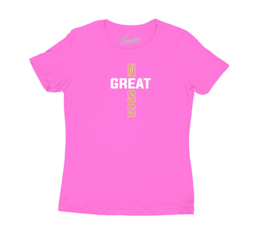 Jordan 4 Lemon Venom sneaker collection matches with ladies t shirt collection