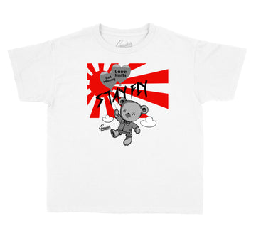 Kids Tokyo 1 Shirt - Money Over Love - White