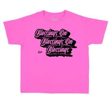 Pinksicle retro 8 Jordan shoes matching boys clothing